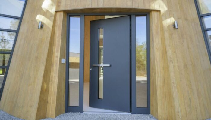 Front entrance doors